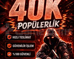 ŞOK FİYATA !! 40 K POPÜLERLİK