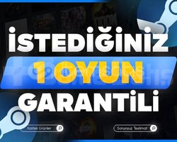 | İstediğiniz 1 Adet Steam Oyun |