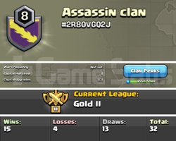8sv Assassin clan Başkent8 Altın2