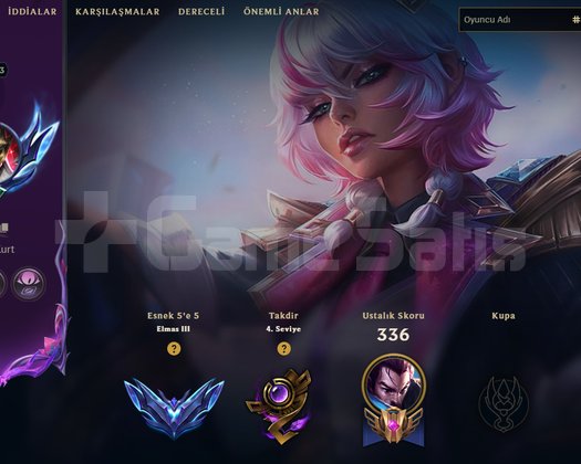 SOLO Q ESNEK DİA SMURF HESAP