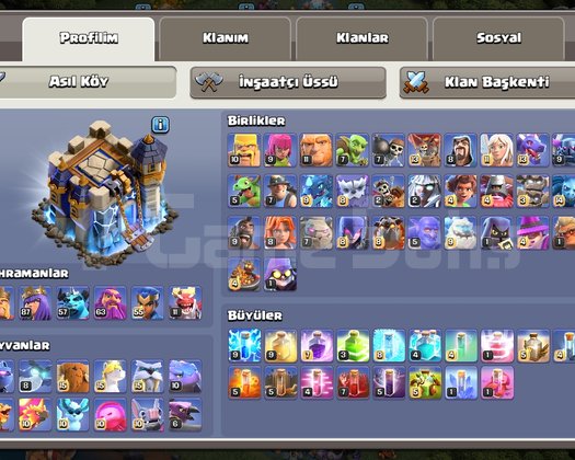 COC, CROYAL VE BRAWL STARS ÜÇLÜ PAKET