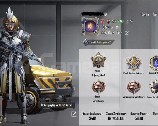 67 LVL | 40 Sv. KOLEKSİYON | Sv.4 UMP