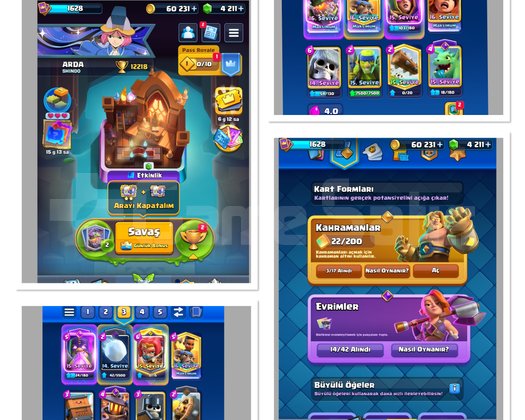 BELEDİYE BİNASI 14& 12K KUPA CLASH ROYAL