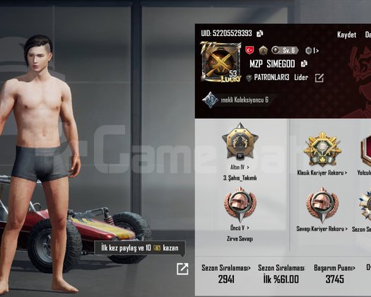 PUBG MOBILE HESAP SATILIK