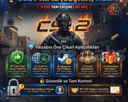 CS2 PRİME SEÇKİN HESAP +10 YIL JETONLU
