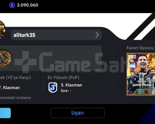 2 Aylık güncel efsanevi hesap
