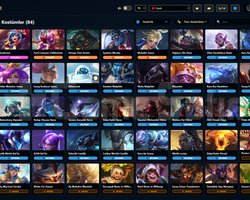 EUW/ 245 LVL + 113 SKİN + Platin 2 + OTO
