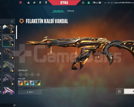 ???? VALORANT TR/EU HESAP | Diamond 3 |