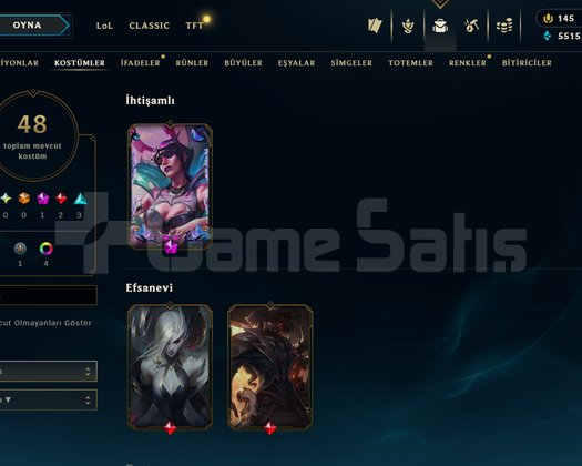 GOLD 3 / ELLE KASILMIŞ / EFSANEVİ KOSTÜM