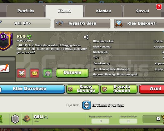ORJİNAL REQ KLANI
