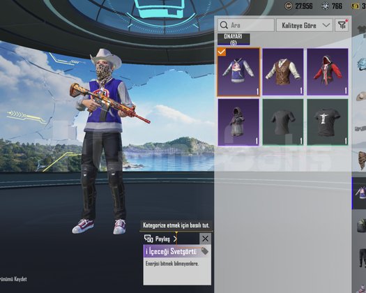full kombin rare enerji +kovboy