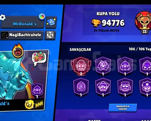 Brawl stars dolu dolu hesap
