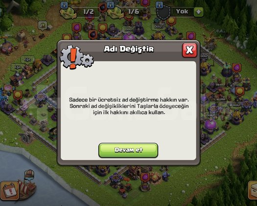 TH15 COC HESAP!! 6 KOSTÜM+ ÜCRETSİZ İSİM