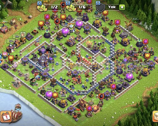 TH15 COC HESAP!! 6 KOSTÜM+ ÜCRETSİZ İSİM