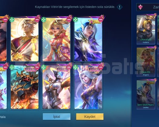 Gus kof saygın3e 1 kostüm var