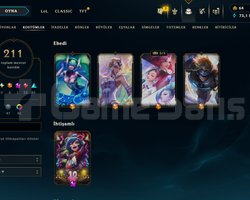 200SKİN EUW PLATINUM IV