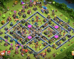 CLASH OF CLANS HESAP 159 LEVEL