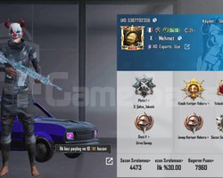PUBG Fatih hesap M4 6 lvl
