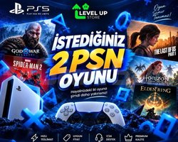 İstediğiniz 2 Playstation PSN Oyunu