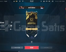 VALORANT IMMORTAL 1 HESAP SKİNLİ