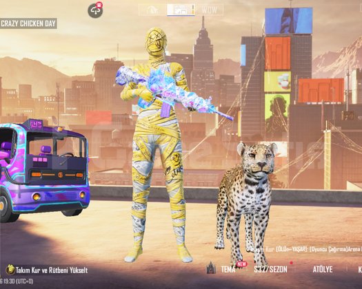 PUBG Mobile hesabım satılıktır.