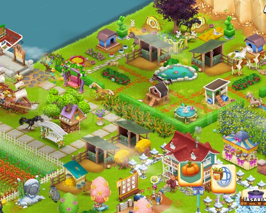 Hayday 70 Lvl Dolu Hesap