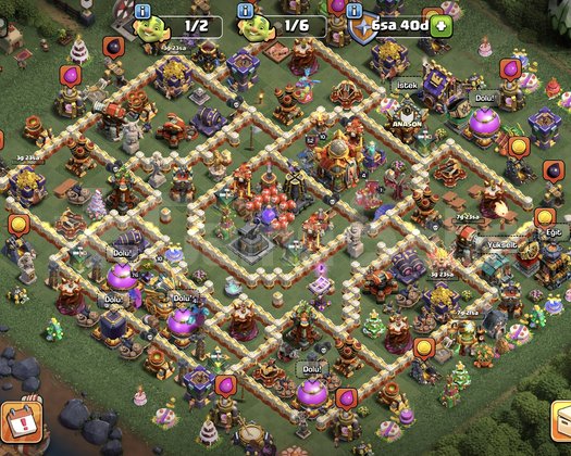 11 KOSTÜM!! TH16 BASES++ TEMİZ DEVİR