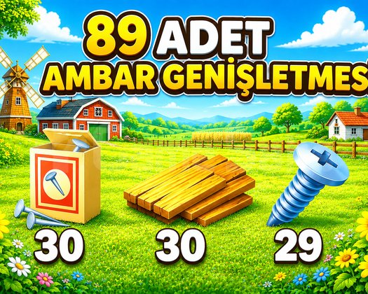 89 Eşit Ambar Genişletme Malzemesi