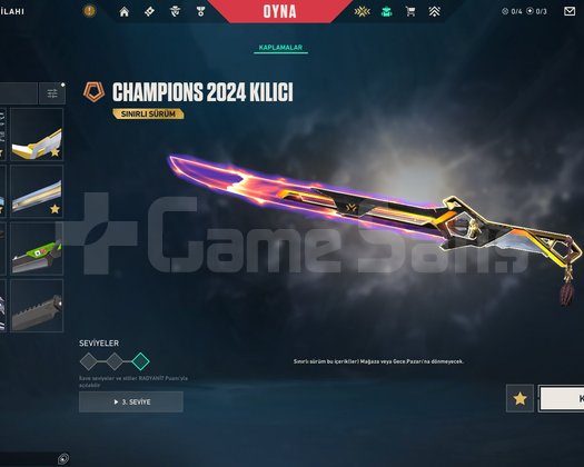 CHAMPIONS 2024 SETLİ 3 SHERİFF 11 VANDAL