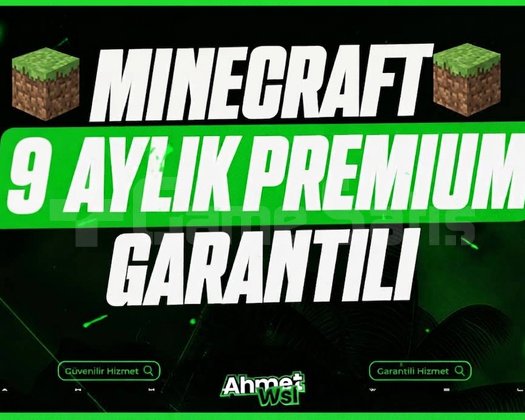 MİNECRAFT 9 AYLIK PREMİUM HESAP