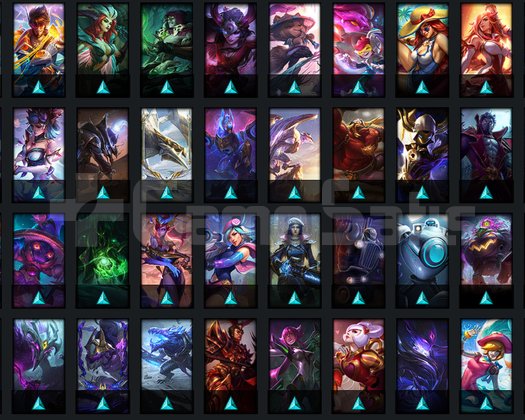 LOL DOLU PLAT EUW HESAP