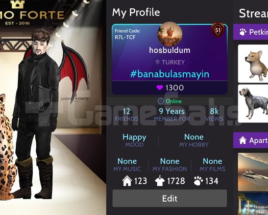Avakin Life Unisex dolu dolu Hesap
