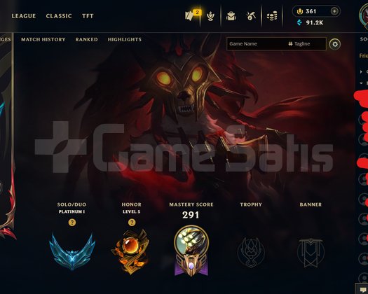 Zümrüt 4, 250 Skin EUW Handmade