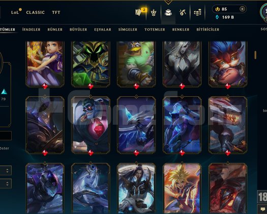 348 LVL + 241 KOSTÜM + 172 HERO + MAİL!