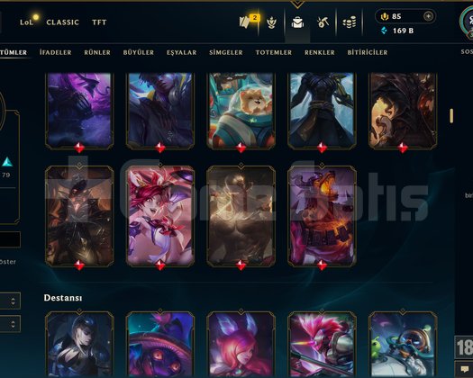 348 LVL + 241 KOSTÜM + 172 HERO + MAİL!