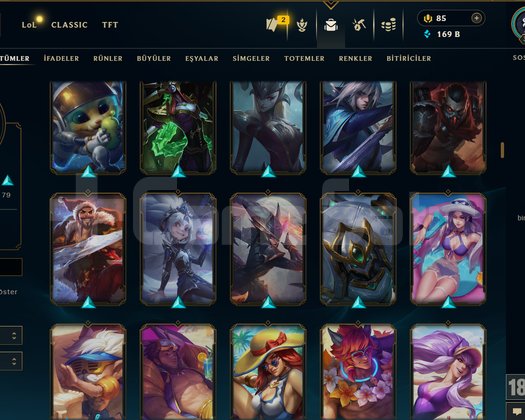 348 LVL + 241 KOSTÜM + 172 HERO + MAİL!