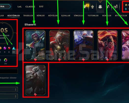 294 LVL + 105 KOSTÜM + 172 HERO + MAİL!