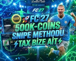 PC FC 27 500K-COINS | SNIPE METHODU