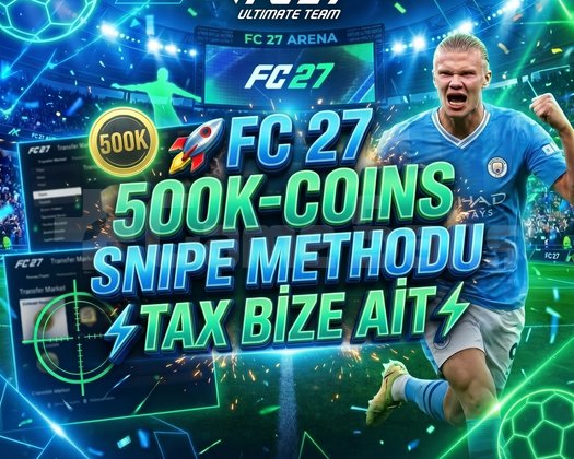 PC FC 27 500K-COINS | SNIPE METHODU