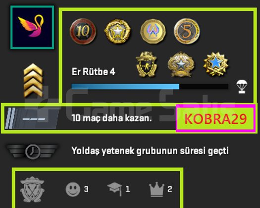FACEİT+8 MADALYA 401 WİN 1255 SAAT