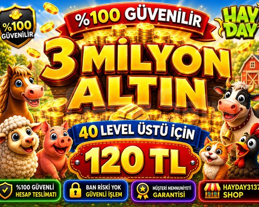 3 MİLYON ALTIN HIZLI TESLİMAT