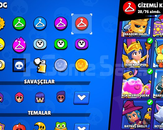 Brawl Stars Hesap 67K