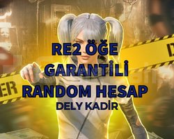 RE2 ÖĞE GARANTİLİ PUBG RANDOM HESAP
