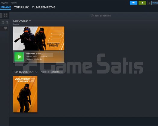 cs2 li steam hesap satışı