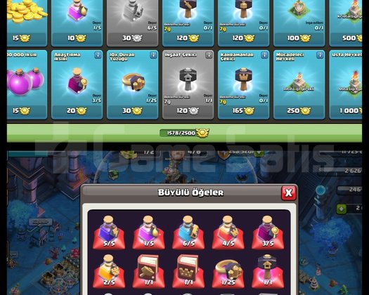 Th18 COC MAXA RAMAK KALMIŞ 92 EKİPMAN