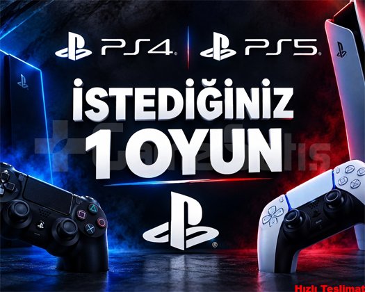 İSTEDİĞİNİZ 1 OYUN PS4/PS5/PRO +GARANTİ