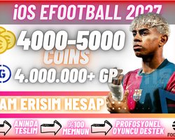iOS | 4000+ COIN + 4M GP TamErişim