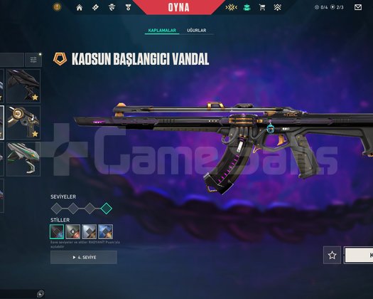 VCT 2025 KARAMBİTLİ  9 VANDAL 8 BIÇAK!!