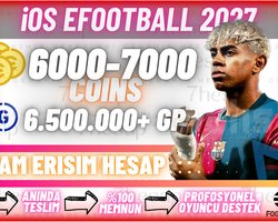 iOS | 6000+ COIN + 6.5M GP TamErişim
