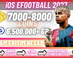 iOS | 7000+ COIN + 6.5M GP TamErişim
